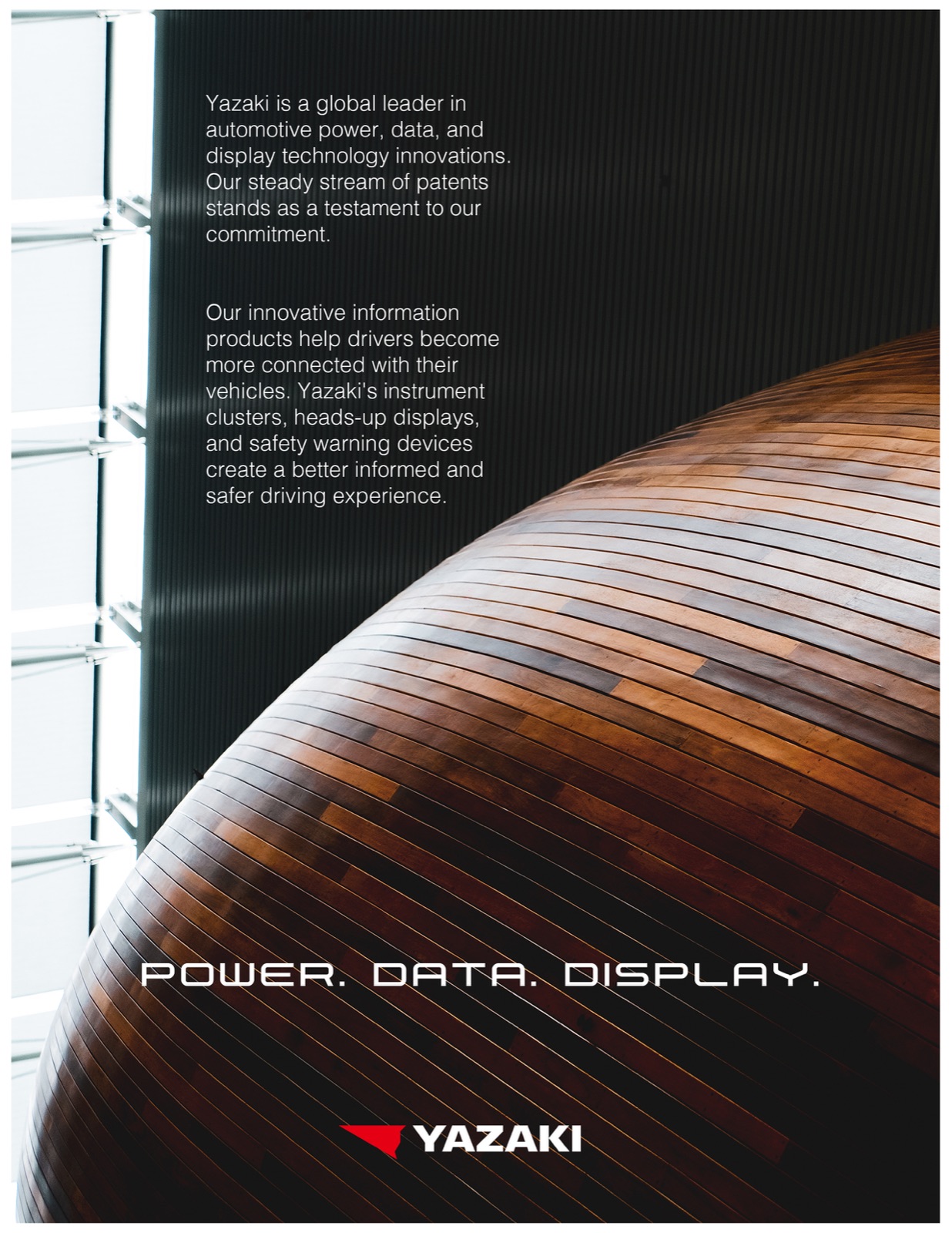 Power. Data. Display. poster